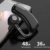 V10P Kabelloser Bluetooth V5.0 Sport-Kopfhörer ohne Ladebox unterstützt Sprachempfang, Schwarz, Rot, Himmelblau